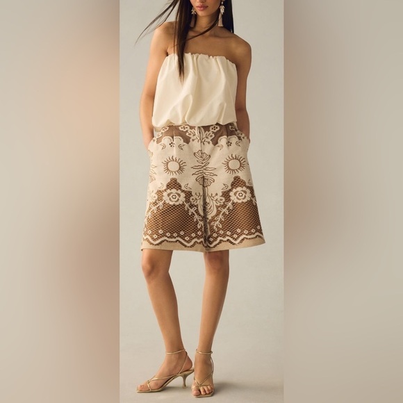 Beatrice .b Pants - Beatrice .b Lace Bermuda Shorts Size 12 NWT